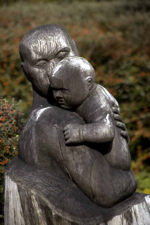 Man & Child - Autumn